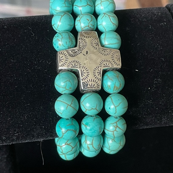 SOLD Silpada Devotion Stretch Bracelet B3009 - Picture 1 of 7